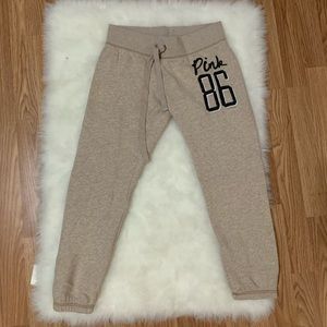 Victoria’s Secret Pink cropped sweatpants